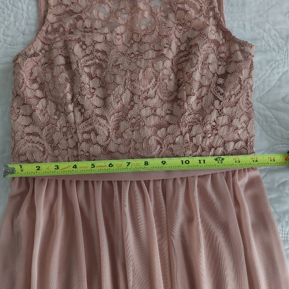 Celebrate DB Studio - Formal Junior/Ladies Bridesmaid Dress Sand/Beige/Tan - Picture 11 of 15